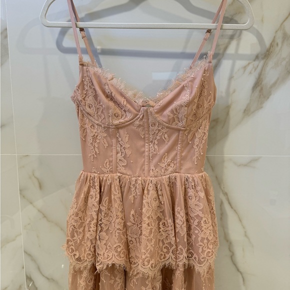 V Chapman Mia Dress in Rose Dust 00/ XXS - Picture 6 of 7